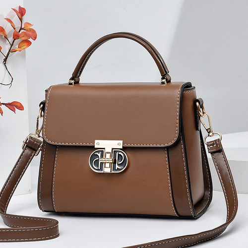  stitching texture Internet celebrity women's shoulder bag spring new cross-border bag versatile small square bag one piece drop shipping