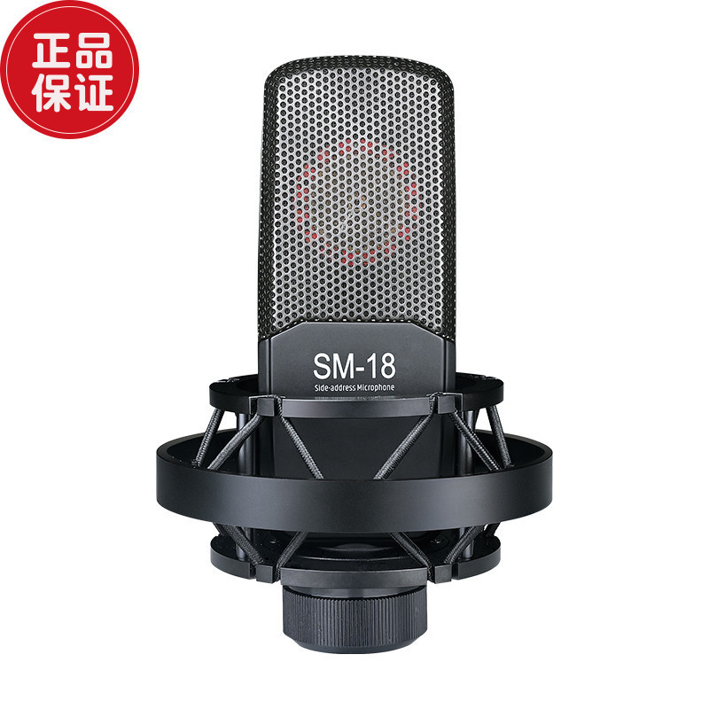 Takstar/得胜 SM-18电容麦克风k歌喊麦直播设备专业录音棚话筒