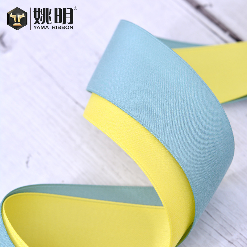 Yao Ming en stock 2,8 CM poliéster algodón accesorios de ropa cinta ramo fresco cinta boda caramelo caja de regalo cinta de embalaje