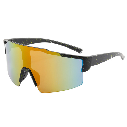 European and American cross-border sunglasses 8304 new style sunglasses for men, outdoor colorful sunglasses, sports riding glasses trend