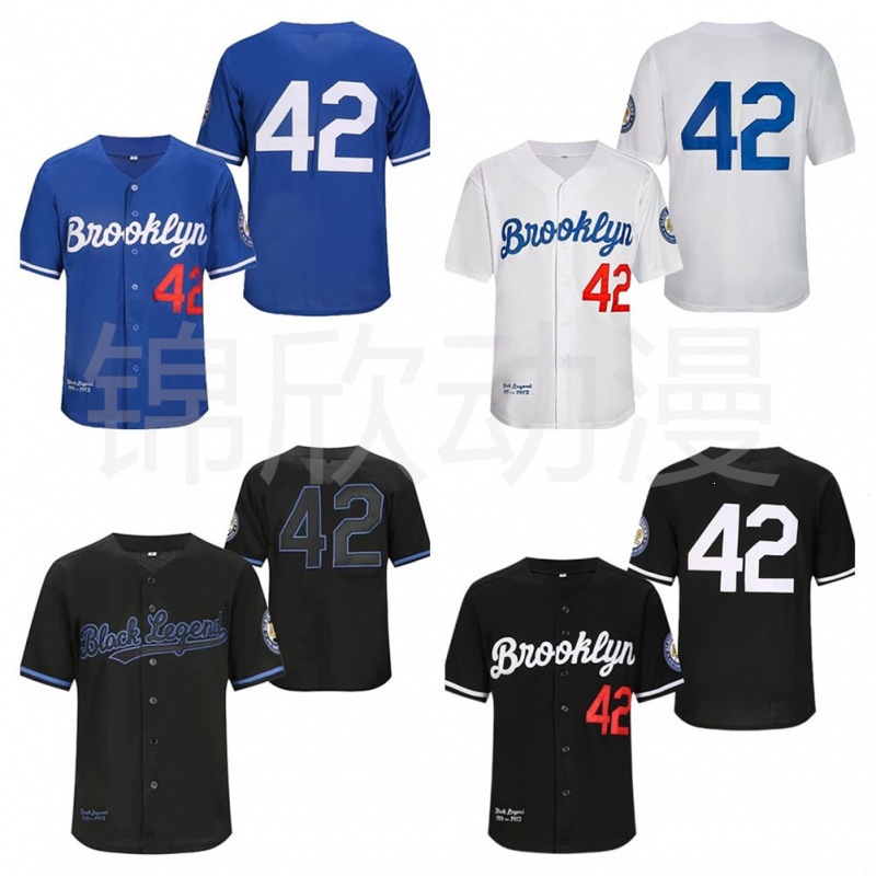 2025 New Hot-Selling Trendy Printed Size 42 Baseball Jersey Short-Sleeve Factory Wholesale