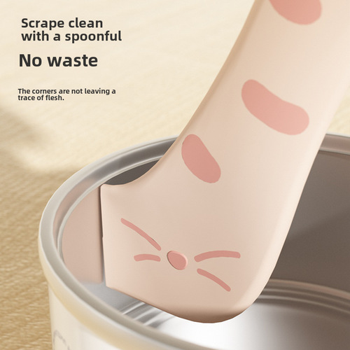 New pet canned spoon multifunctional can opener wet food dry food spoon cat tableware supplies feeding mixing cat shovel