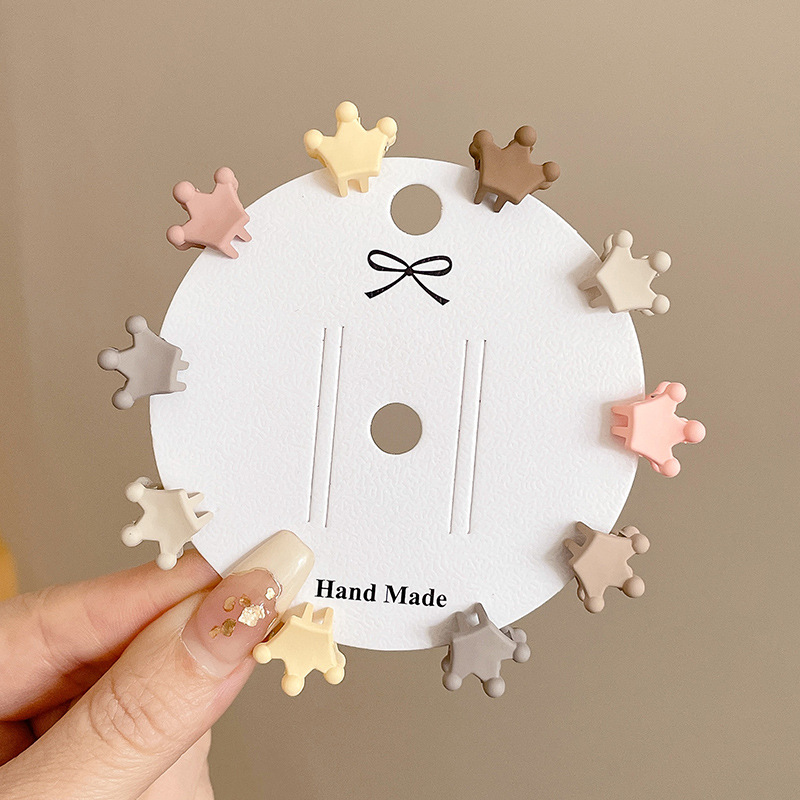 Flor de color dopamina pequeña broca de pelo broca de borde broca de frente broca de peluche broca de princesa pequeña broca de cabeza