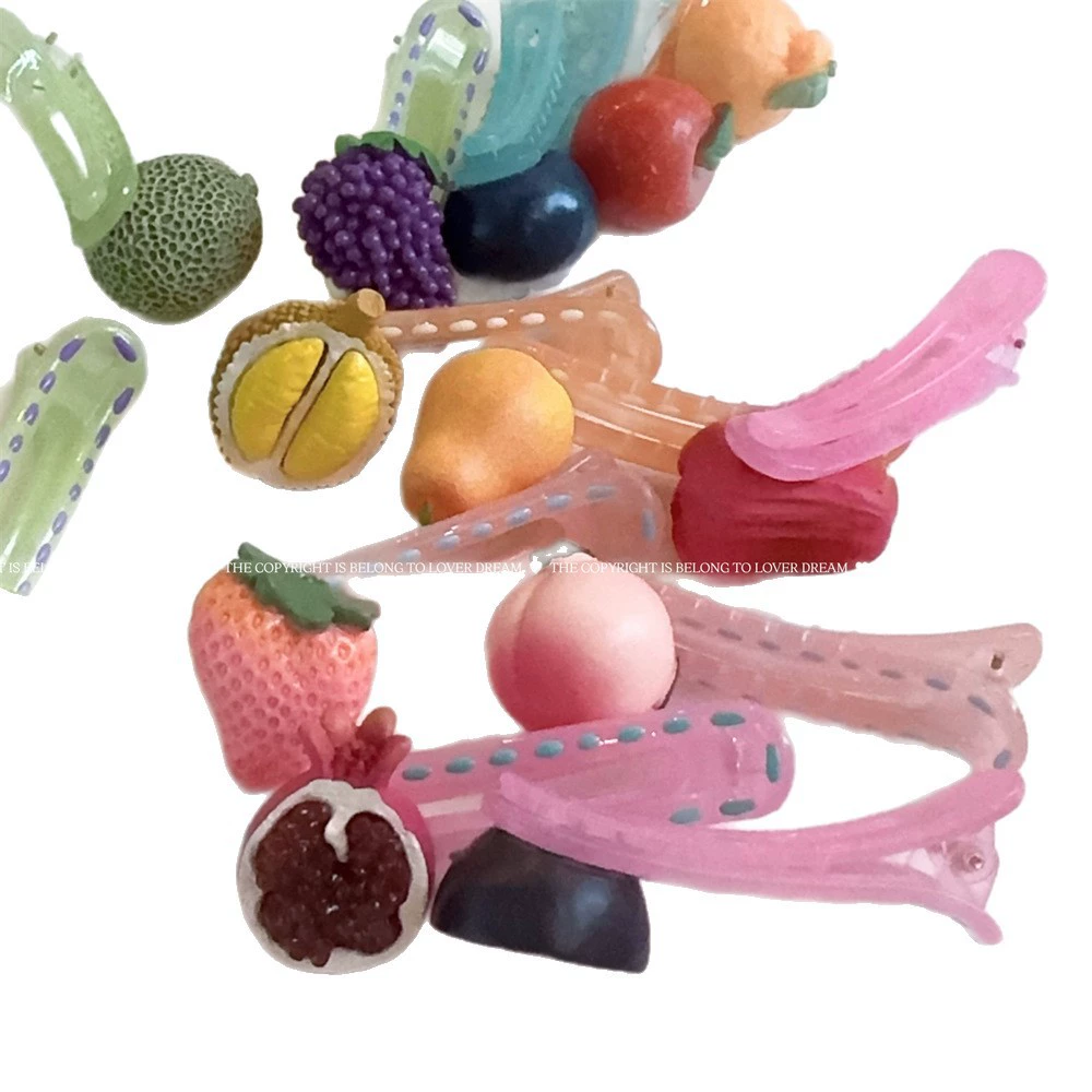  Brand summer green cute hairgrip, bangs, hair accessory