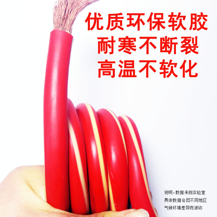 Heavy-Duty Truck Car Battery Cable Connection Wire with Thickened Alligator Clips for Connecting Live Wires, Helping Cars to Hook up and Cross the River Wholesale