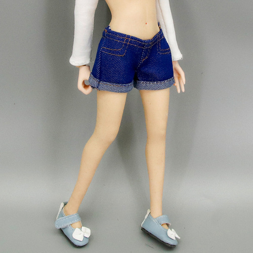 Brand new soldier, rubber shorts, hip toys, baby dressing up, 6 points, bjd underwear, height, 29 cm jeans