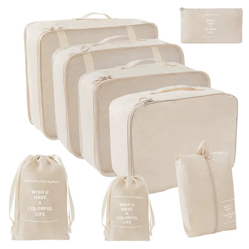 Handheld capacious storage bag, travel bag, set, organizer bag, high-quality style