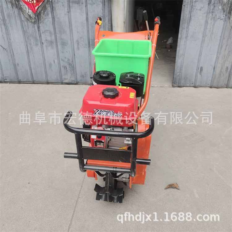 汽油玉米播种机 小麦追肥机 农用自走式播种施肥机价格