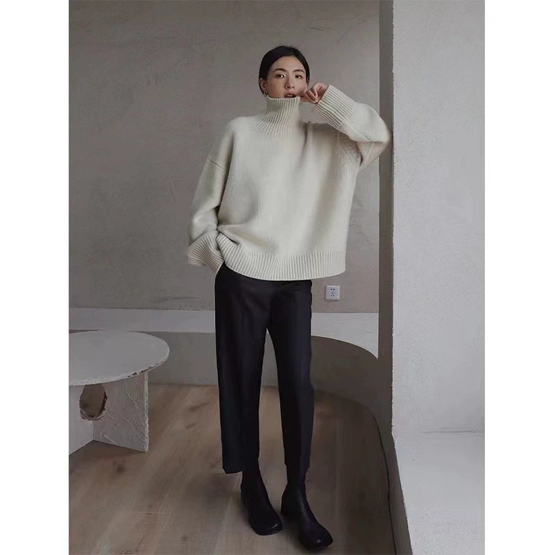 Свитер oversize, база для тела, один размер, мягкая палитра цветов