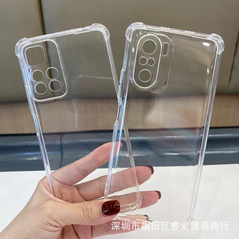 Xiaomi 12 Mobile Phone Case 12S Redmi K50 Extreme Edition Rubber Case 9A Drop-resistant NOTE11tpro Transparent Soft Case Applicable