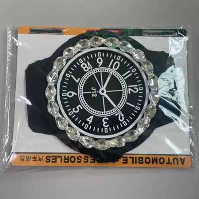 Mobile Phone Navigation Instrument Panel – Anti-slip mat - white-diamond-round-clock-anti-slip-mat