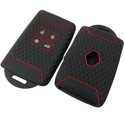 Texture Silicone Car Key — Static Rod/Key Bag