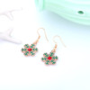 Accessory, Christmas earrings, European style, wholesale