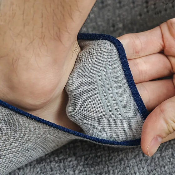 Cross-border Explosions Summer Thin Non-slip Breathable Sweat Absorbing Boat Socks Men's All-match Casual Shallow Mouth Invisible Socks