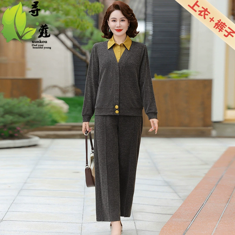 Костюм мамы для иностранных женщин среднего и пожилого возраста