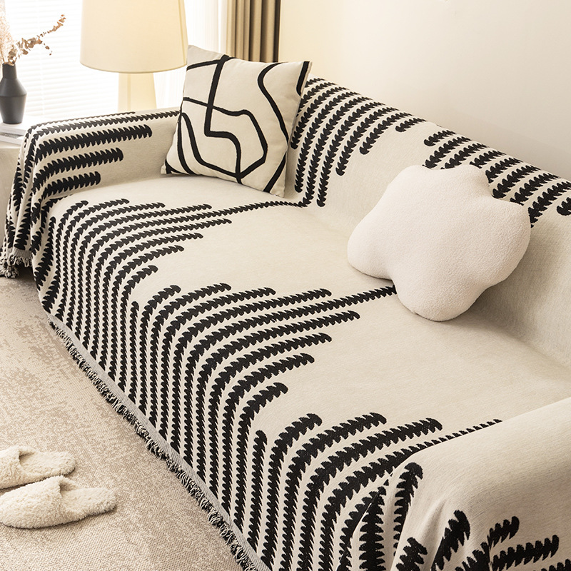 INS Fengxue Nilka Towel Senior Sensing Sofa Sofa Towel…