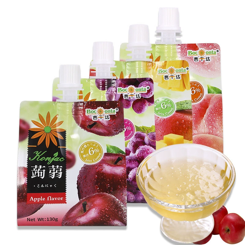Малайзия импортированный Баганда конджаковый flavored сок жёвательная желейная детская специальная еда оптом 130г