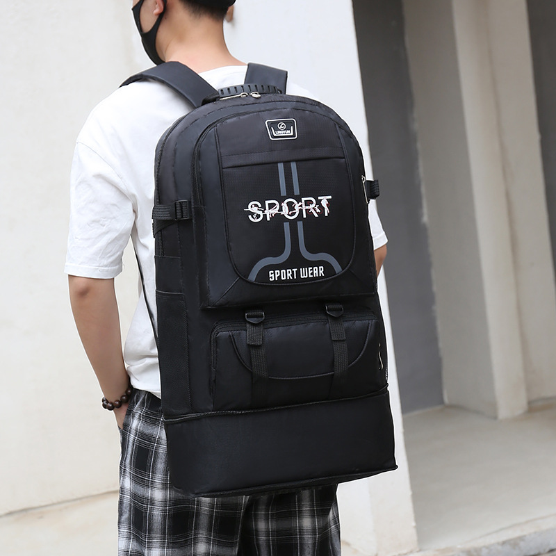 Big climbing backpack