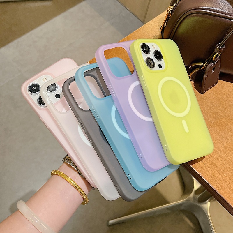 磨砂磁吸12壳17适用16ProMax苹果15pm手机壳iPhone14Pro手机壳13|undefined