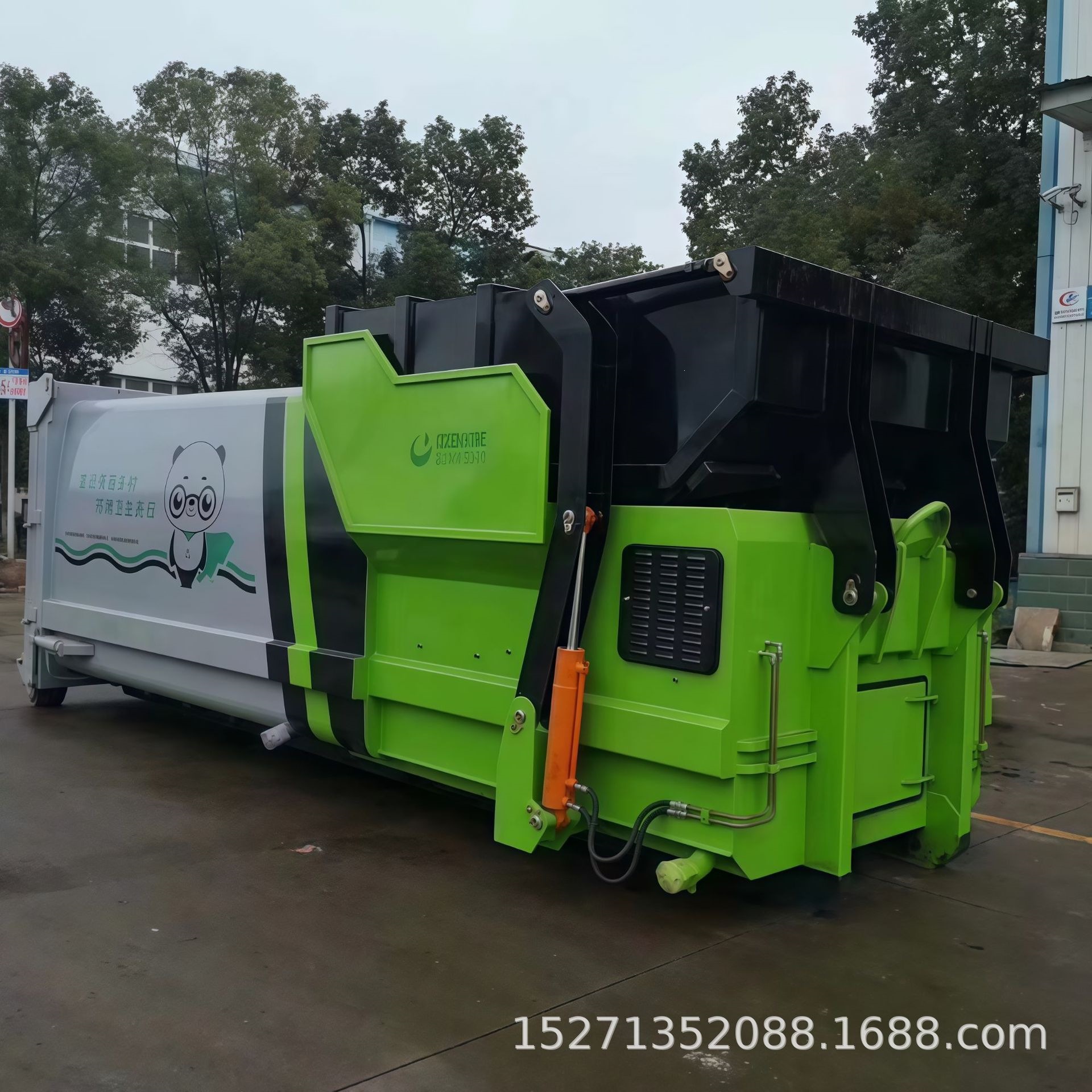 National V standard retrofit compression garbage truck, economical and practical, specialized vehicle for compression and transport of domestic waste in rural towns and villages