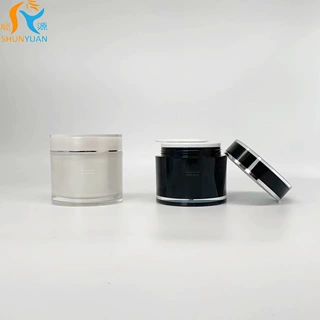 厂家销售200g白色 黑色 透明膏霜瓶面膜罐广口瓶