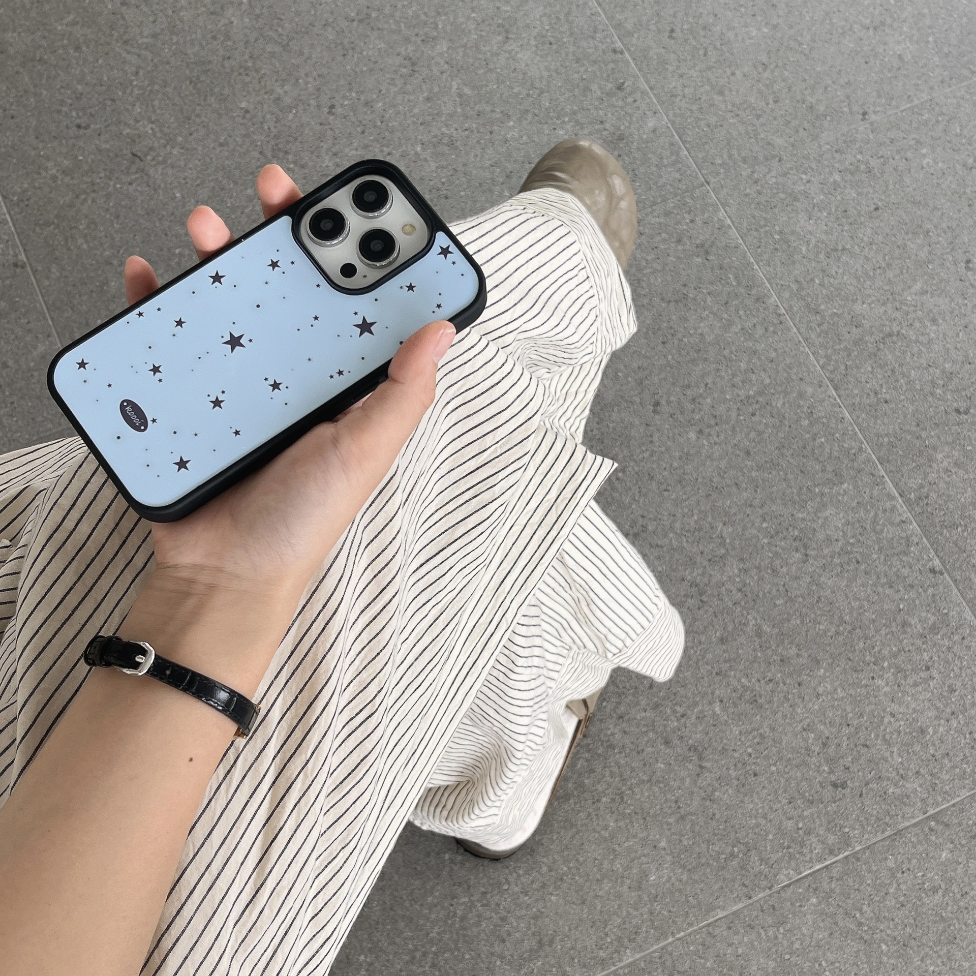 Perro salchicha estrella de salpicaduras de tinta retro simple para Apple 15Pro funda para teléfono móvil 16PM nuevo 14/13 curita 15