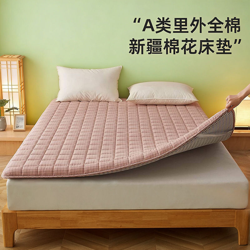 Colchón de algodón, cojín, dormitorio doméstico, tatami, dormitorio de estudiantes, cama individual, colchón, cojín para alquiler