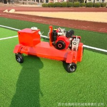 柴油座驾式全自动遥控梳草机 足球场大型人造草坪天然草刷草机