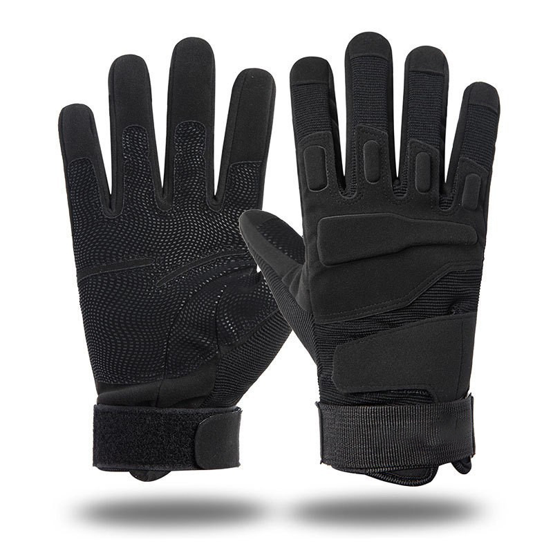 Guantes tácticos al aire libre campo ventiladores militares CS rendimiento negro águila guantes de dedo completo fitness ciclismo deportes guantes de pantalla táctil
