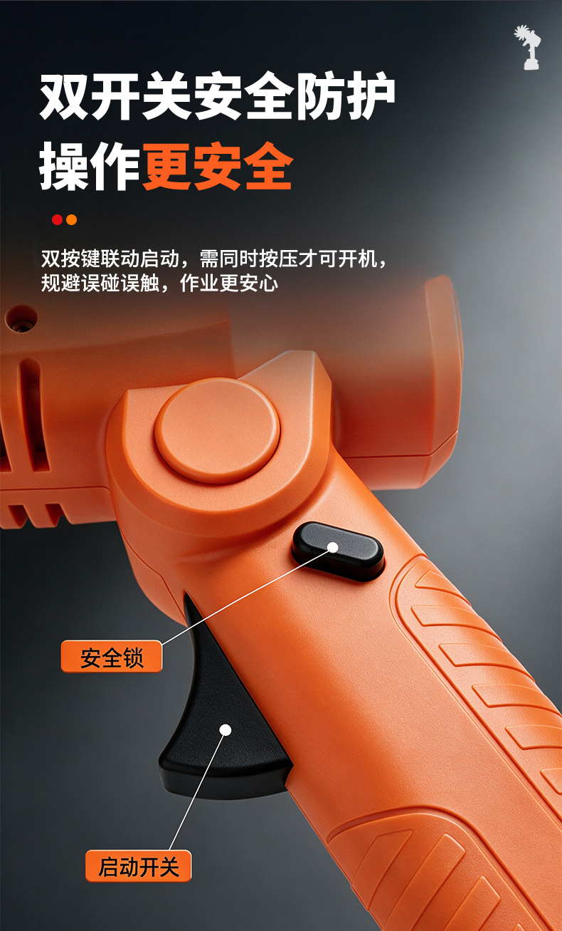 Direct sales from the manufacturer: handheld lithium battery micro-tiller, small soil-turning machine, multi-functional orchard rotary tiller, soil loosening and weeding machine, wholesale