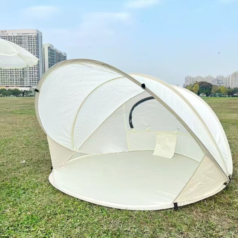 Outdoor Camping Style Portable Spring Outing Equipment Summer Rainproof Sunshade Thickeneded No-Build Quick-Open Beach Playhouse