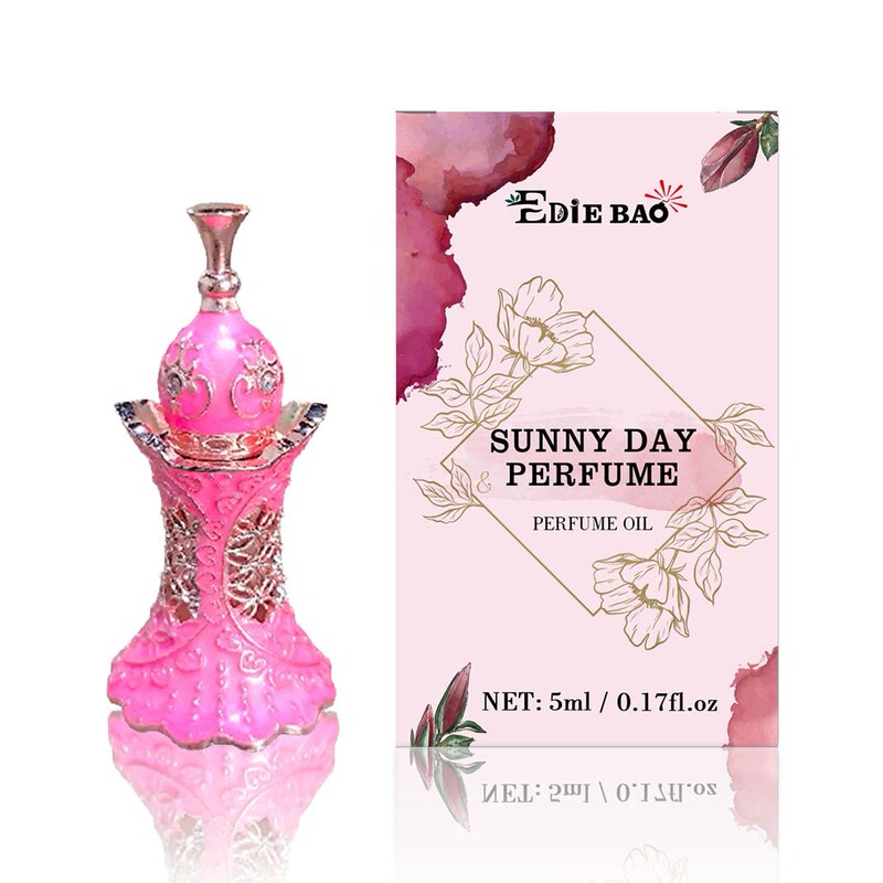 Ediebao Cross-Border Arabian Women's Perfume Strong Fragrance Tk Xiyin 5ml Body Essential Oil Floral Fragrance