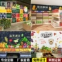 日用商场区域分类墙纸
