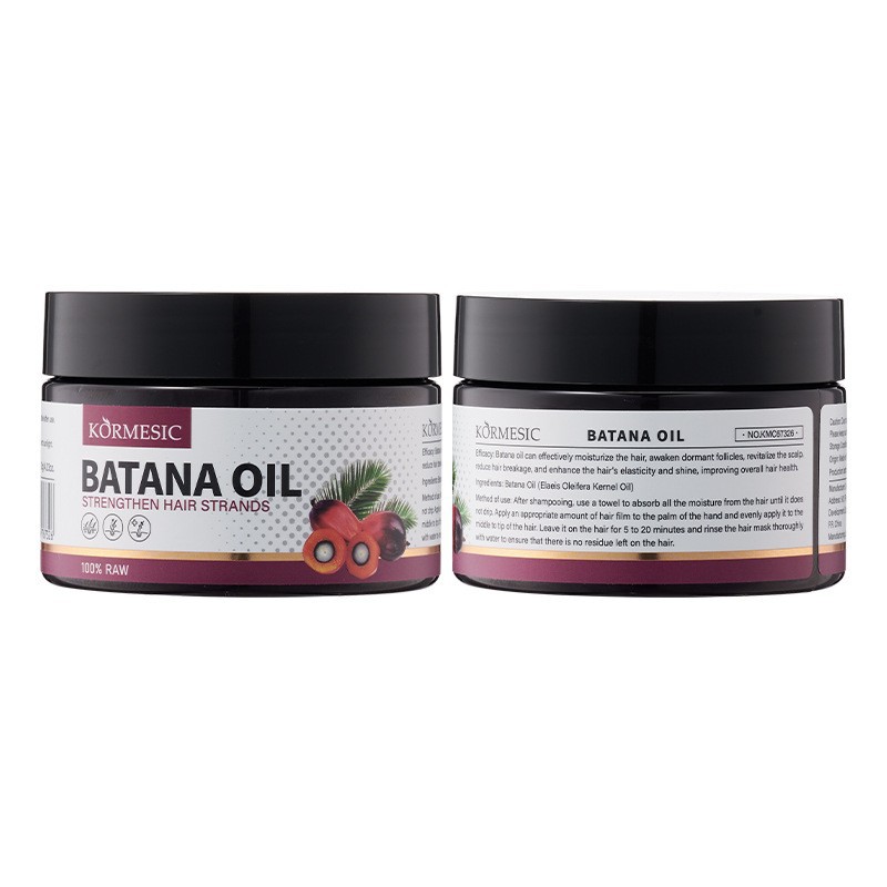 Transfronterizo KORMESIC Batana champú máscara para el cabello máscara para la limpieza de la cabeza comercio exterior al por mayor spot image 12