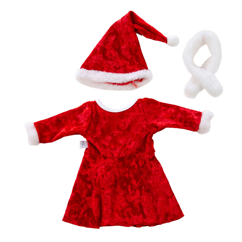 Ropa de muñeca de Navidad, muñeca americana de 45cm, muñeca vestida, venta al por mayor