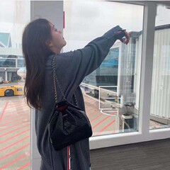 小香風菱格チェーンランドセル2020新百合バケツシングル肩斜めショルダーバッグネット赤黒女性リュックサック