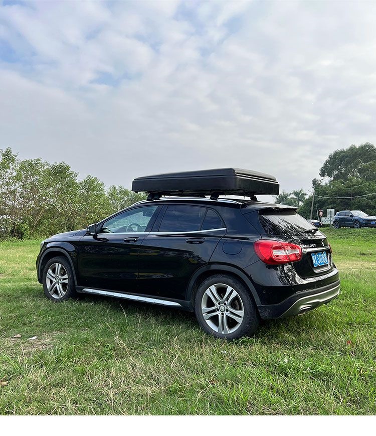 Car roof tent for outdoor use, fully automatic, suitable for SUVs and sedans, for self-driving trips, foldable, quick setup, car-mounted tent for camping