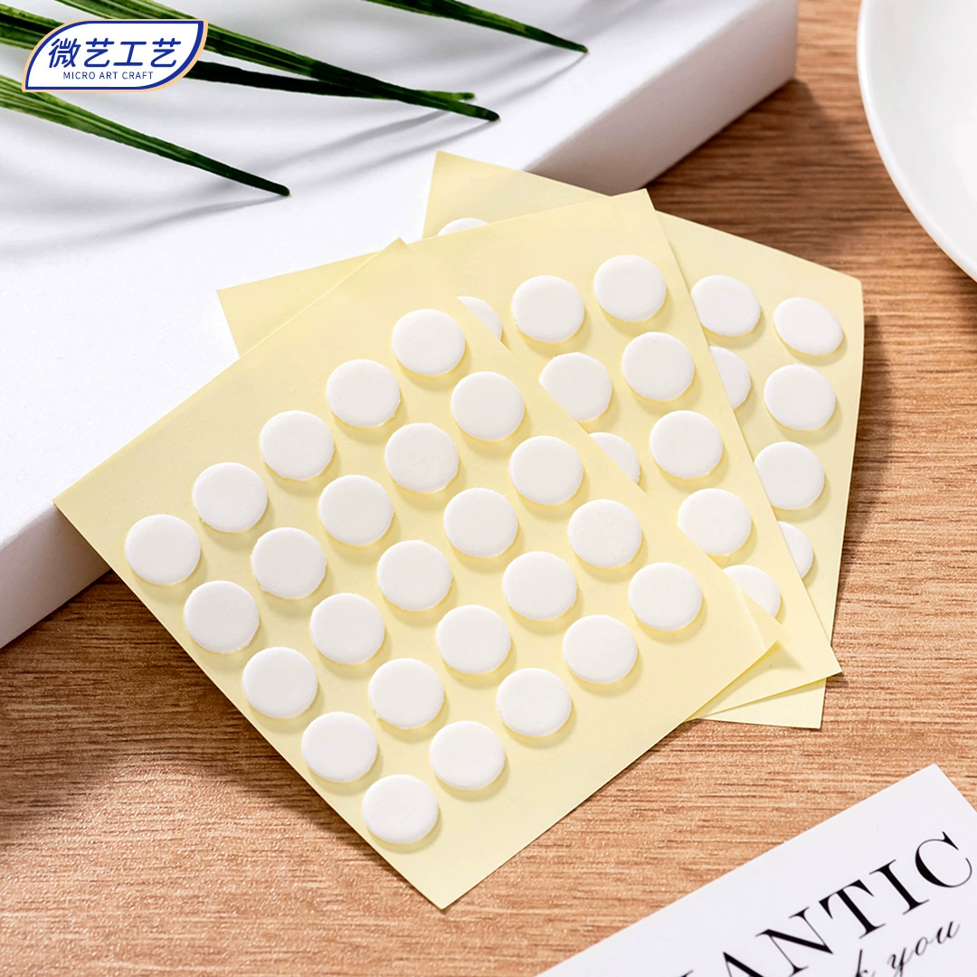 Двусторонняя лента прозрачная круглая двусторонняя лента прочная бесследная двусторонняя лента круглая клейкая точка производитель оптом