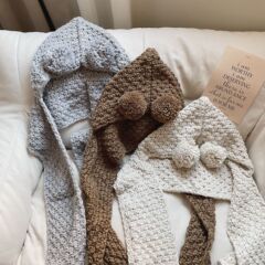 兒童帽子冬裝加厚2023新款女童秋冬遮陽針織帽寶寶保暖護耳帽批發