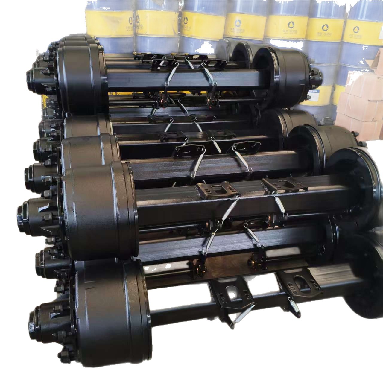 The Manufacturer Supplies High-Quality 16t Semi-Trailer Axles, Trailer Axles, American-Style Extended Wheelbase Axles, and Affordable Parts