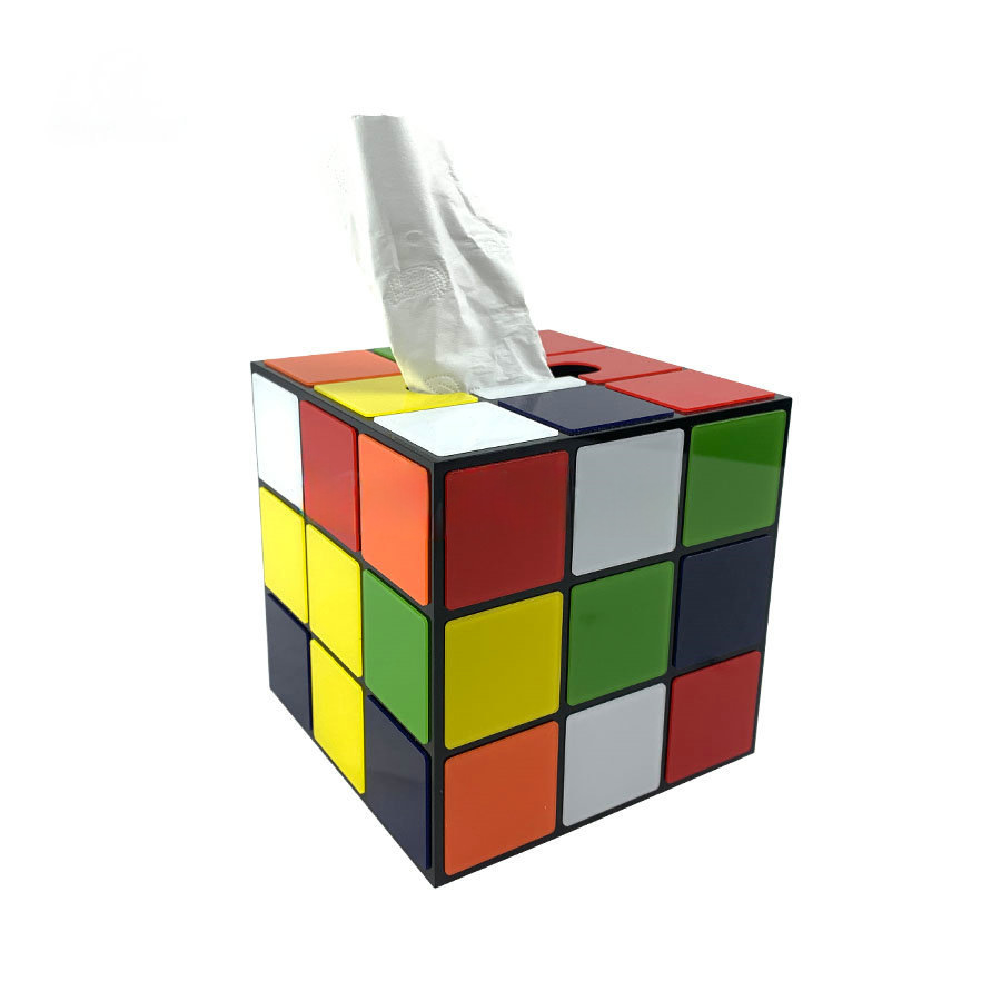 定 制纸巾盒厨房抽纸洗脸巾亚克力收纳盒卫生间纸巾盒