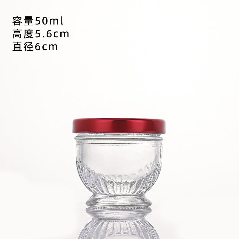 ガラス製ツバメの巣ボトル、すぐに食べられる新鮮な煮込み、高温耐性密封ボトル、蜂蜜ジャム詰め替えボトル、蒸し可能なミルクゼリーペースト栄養ボトル|undefined