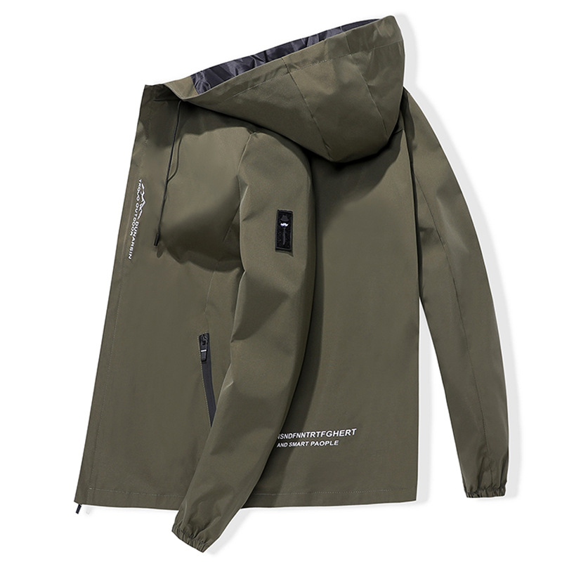 Men's Hooded Casual Outdoor Jacket For Spring And Autumn_voghion.com