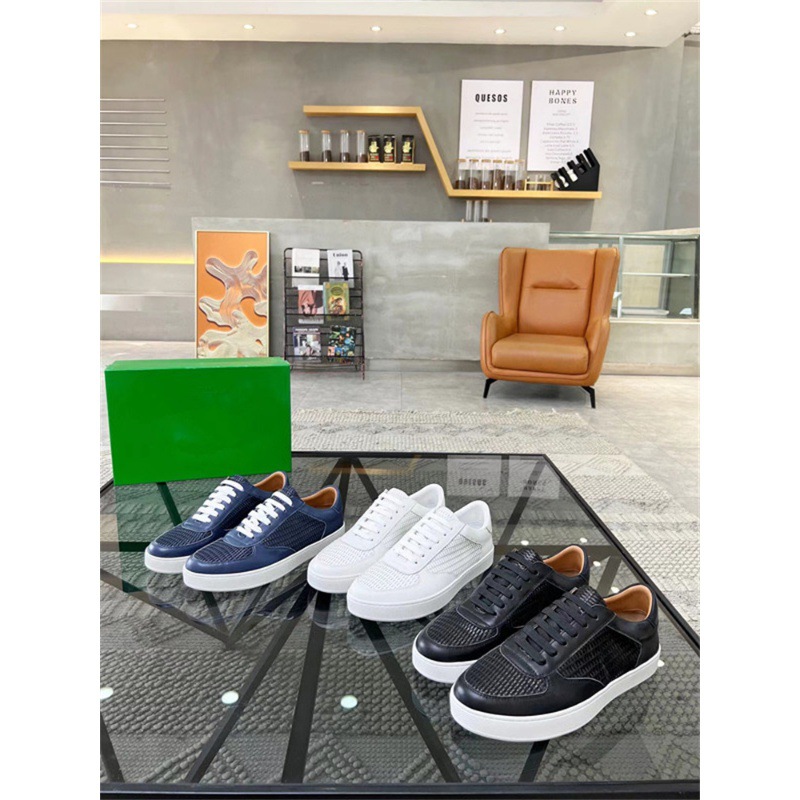 Fashionable leather woven breathable comfortable sports casual…