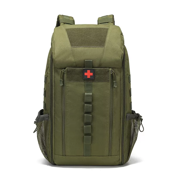 Tactical Outdoor Medical Backpack Large Capacity Camping Mountaineering Backpack First Aid Luggage Multi-Functional Storage Bag