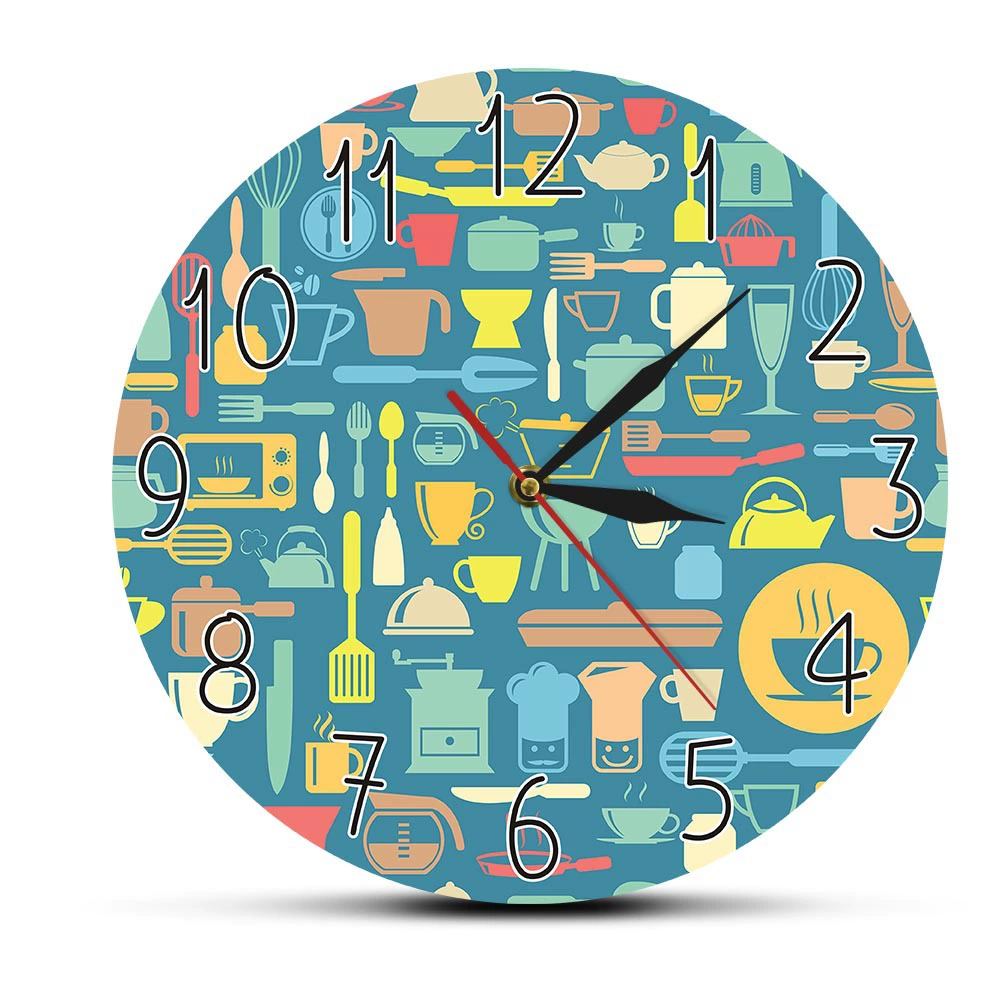 Acrylic fashionable kitchenware, wall watch, new collection