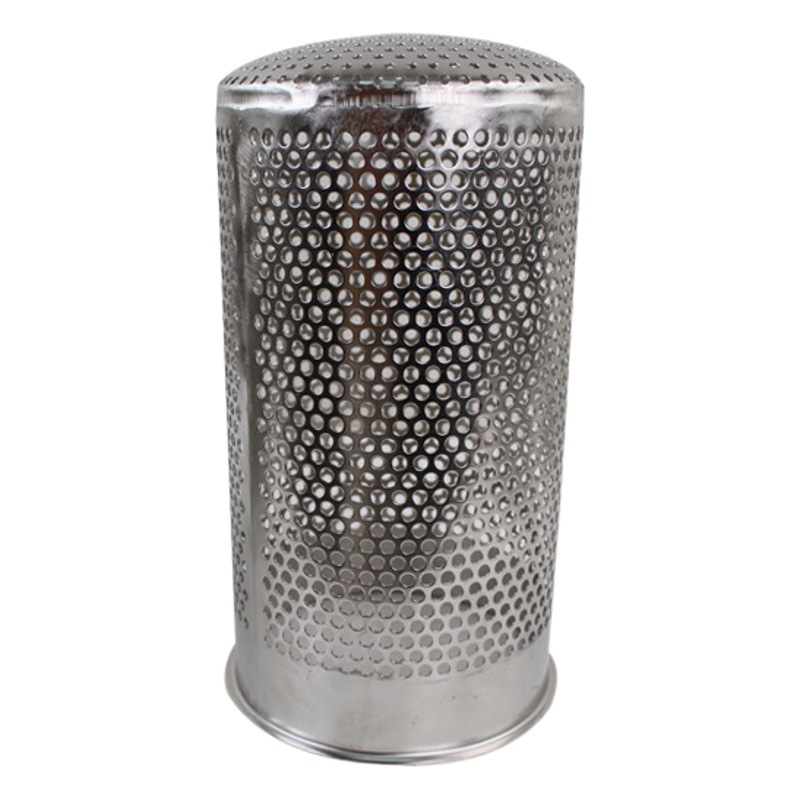 Cartucho de filtro de instalación rápida 109 cartucho de filtro de acero inoxidable 304 de soldadura de perforación de acero inoxidable cartucho de filtro de borde de metal