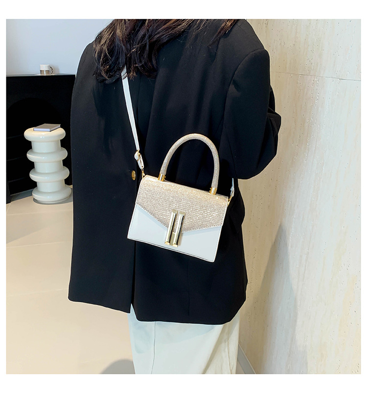 Bag niche design 2024 new bags, fashionable trendy one shoulder small square bag, casual and western-style crossbody bag_voghion.com