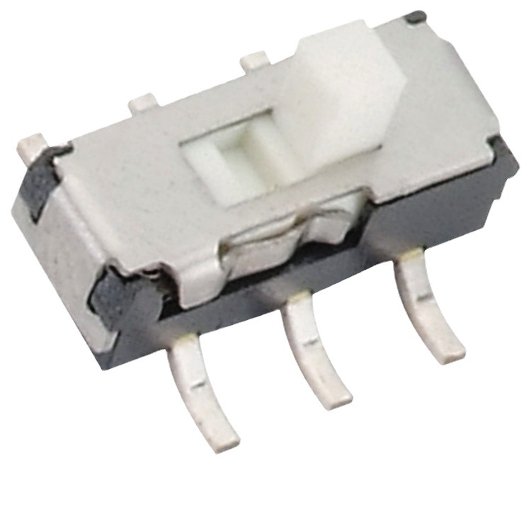 批发2档6脚滑动开关  迷你2段正拨拨动开关  耐温二档拨码开关