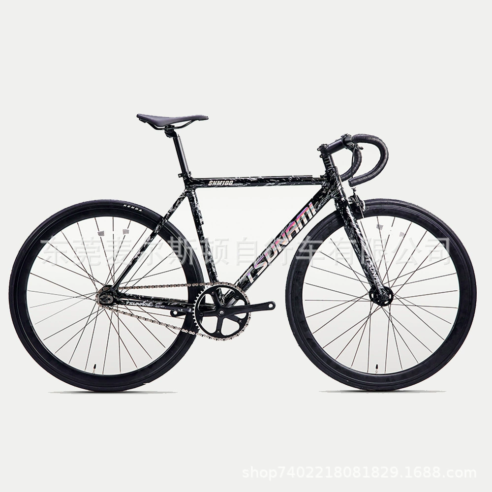 TSUNAMI Tsunami Racing SNM100 Скорость Nami Мертвая Летающая Велосипед Гонка Track Bicycle Один скорость Легированная алюминиевая сплав